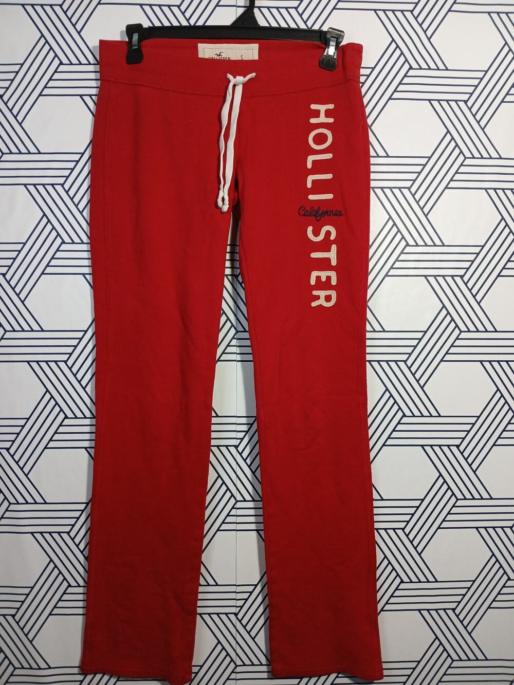 Vintage Hollister Low Rise Straight Leg Sweats Y2K Casual Lounge Pants